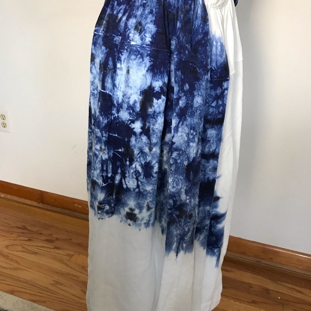 Proenza Tie Dye Linen Viscose Dress Size 8 - Picture 12 of 14